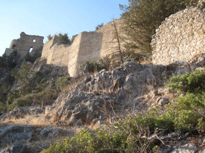 Buffavento Kalesi, girne